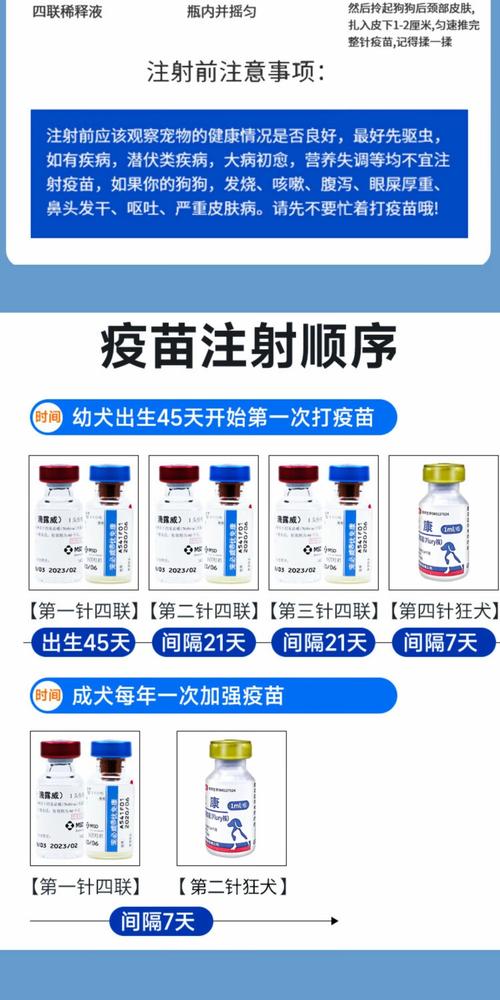 守护爱犬健康 英特威四联与六联疫苗全攻略